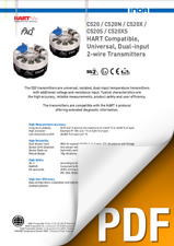 Datasheet IPAQ C520 temperature transmitters