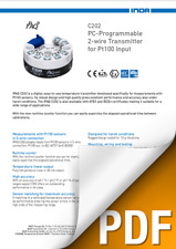 Datasheet IPAQ C202 temperature transmitter