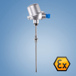 Ex i, Zone 1 Gas, geschroefde procesaansluiting of knelverbinding, optioneel met halsbuis